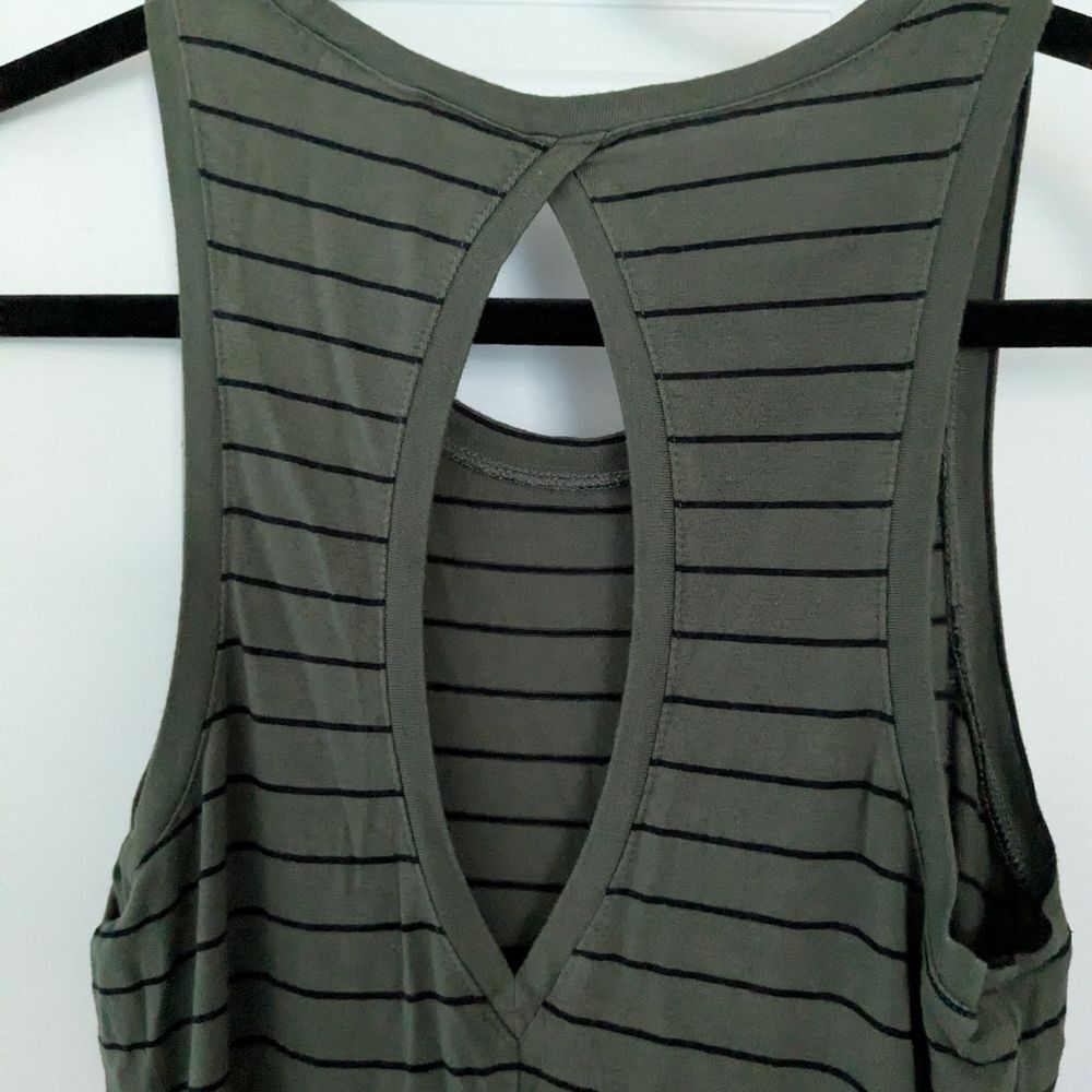 Express Striped Keyhole Maxi Dress XS - Picture 5 of 7